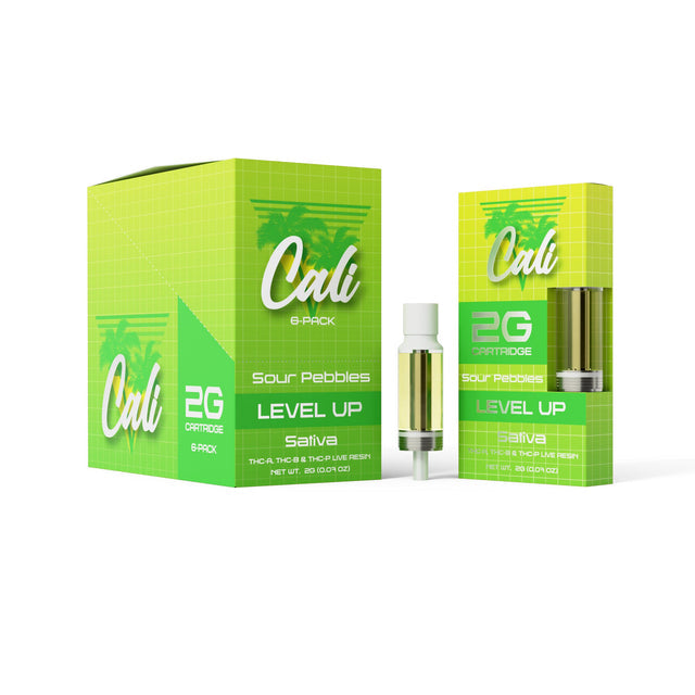 CALI LEVEL UP 2GM CARTRIDGE 6CT/BX