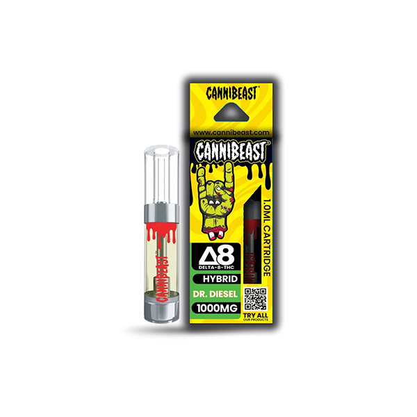 CANNIBEAST D8 CARTRIDGE 12CT/BX