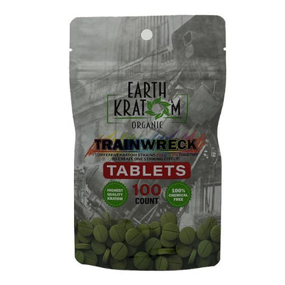 EARTH KRATOM TABLETS 100CT (100ct/box)