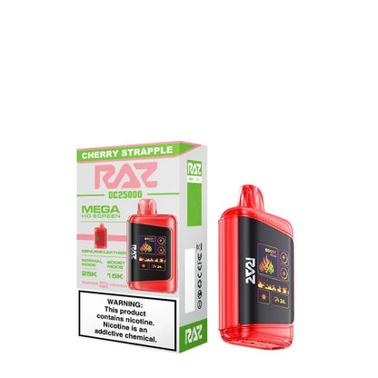 RAZ 25000 PUFFS DISPOSABLE VAPE 5CT/BX