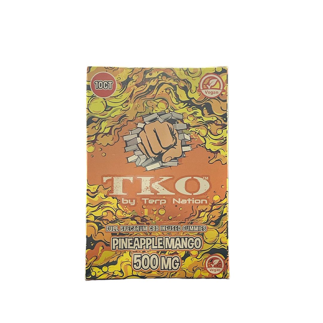 SMAK'D TKO 500MG GUMMIES 10CT/BX