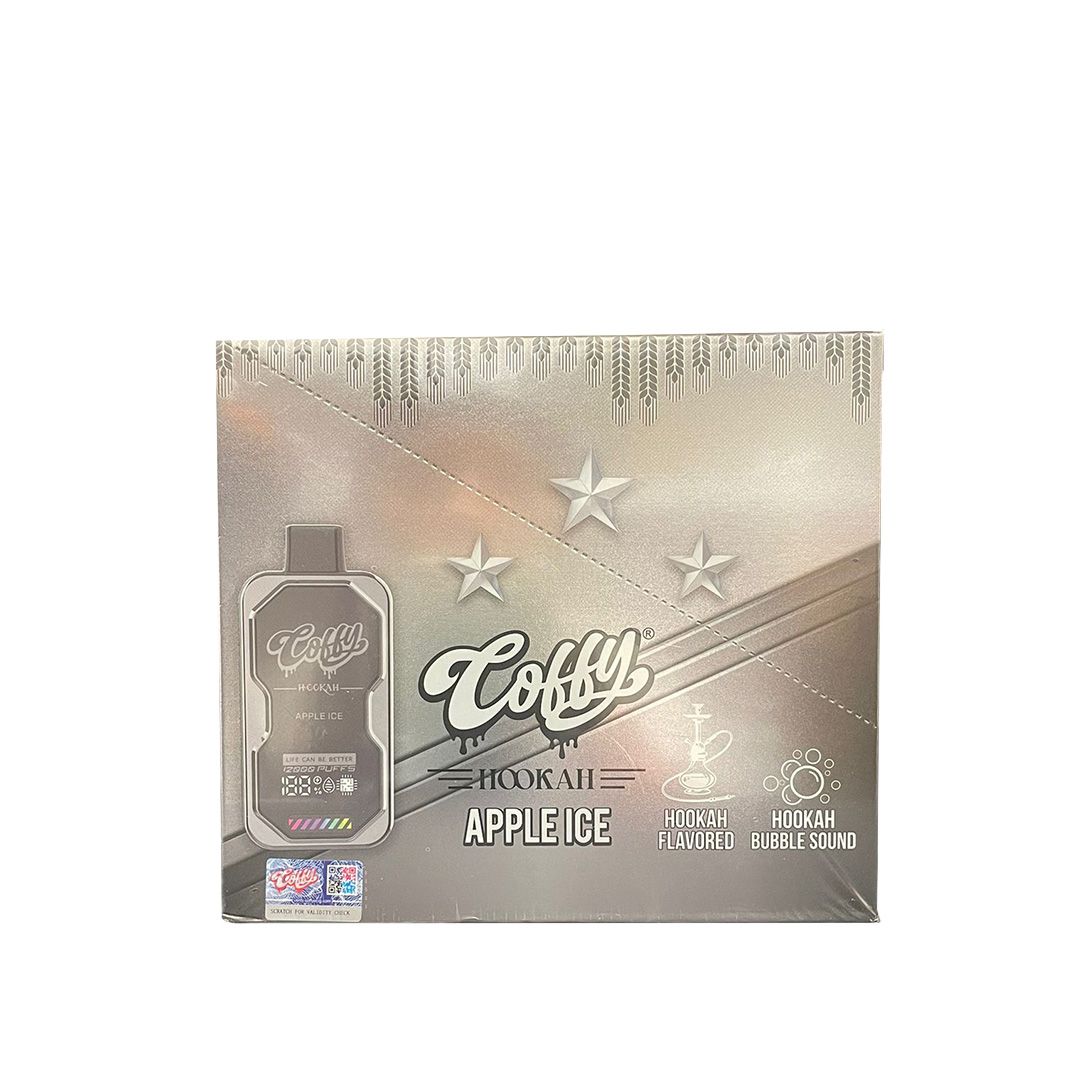 COFFY HOOKAH 12000PUFFS DISPOSABLE VAPE 5CT/BX