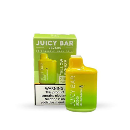 JUICY BAR 2500PUFFS DISPOSABLE 10CT/BX