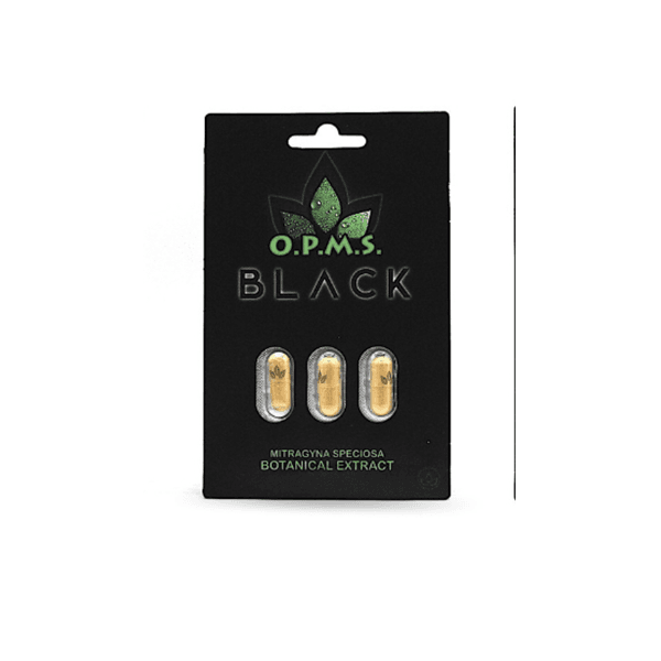 OPMS CAPSULES BLACK CAPS (10 PACK) (3ct)