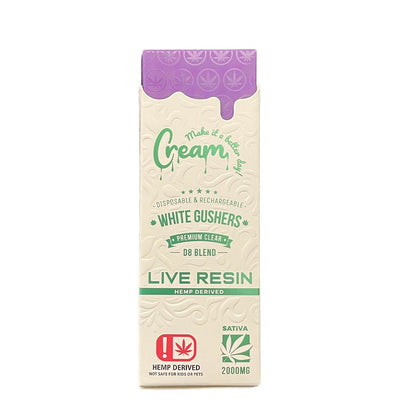 CREAM D8 BLEND 2000MG DISPOSABLE 5CT/BX