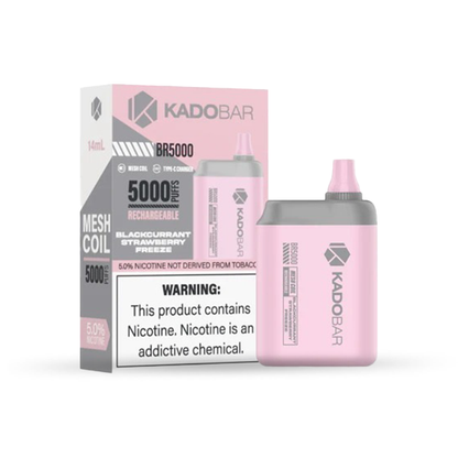 KADOBAR DISPOSABLE 5000 PUFFS 5CT/BX