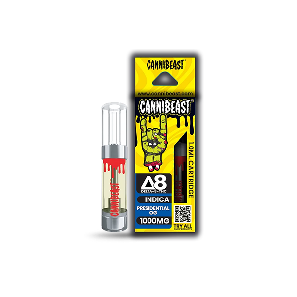 CANNIBEAST D8 CARTRIDGE 12CT/BX