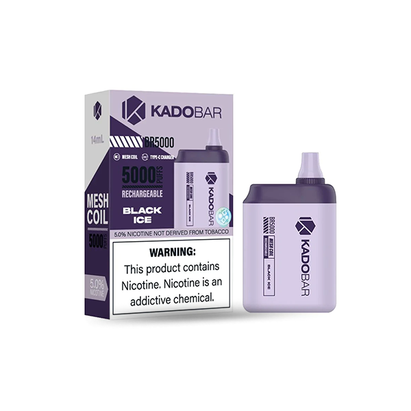 KADOBAR DISPOSABLE 5000 PUFFS 5CT/BX