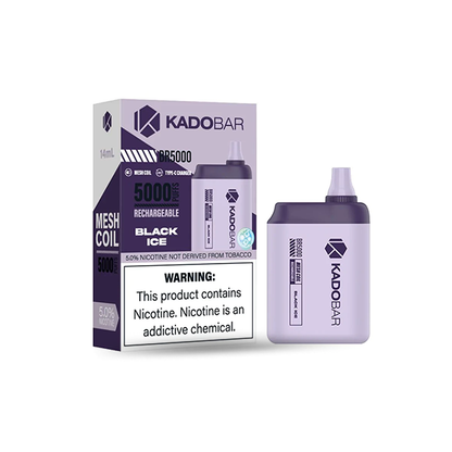 KADOBAR DISPOSABLE 5000 PUFFS 5CT/BX