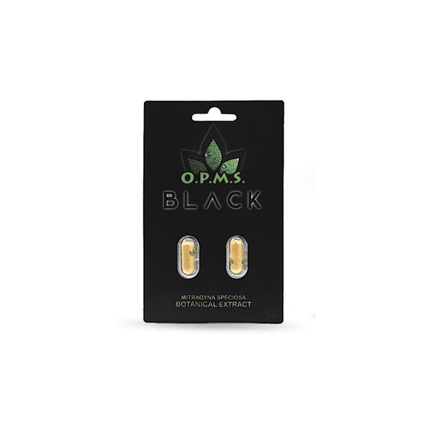 OPMS CAPSULES BLACK CAPS (10 PACK) (5ct)