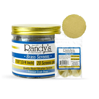 RANDY’S BRASS SCREEN 36PK JAR