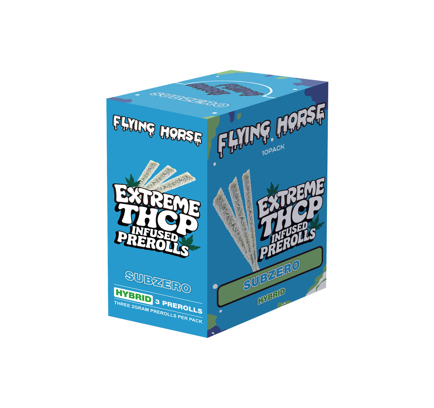 FLYING HORSE EXTREME THCP INFUSED PREROLLS 3CT/10CT/BX