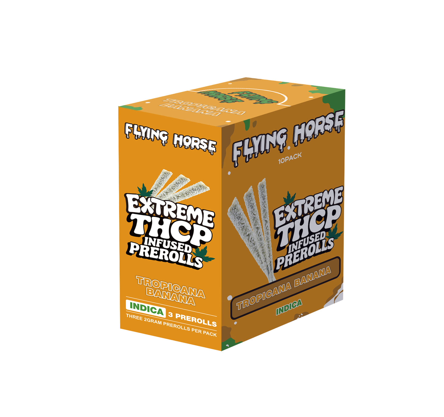 FLYING HORSE EXTREME THCP INFUSED PREROLLS 3CT/10CT/BX