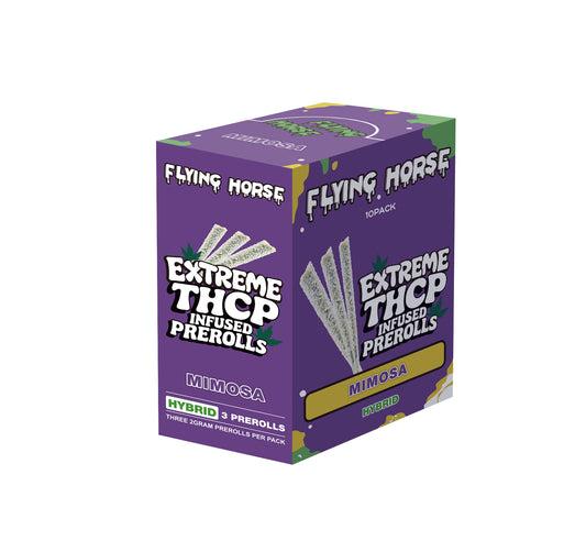 FLYING HORSE EXTREME THCP INFUSED PREROLLS 3CT/10CT/BX