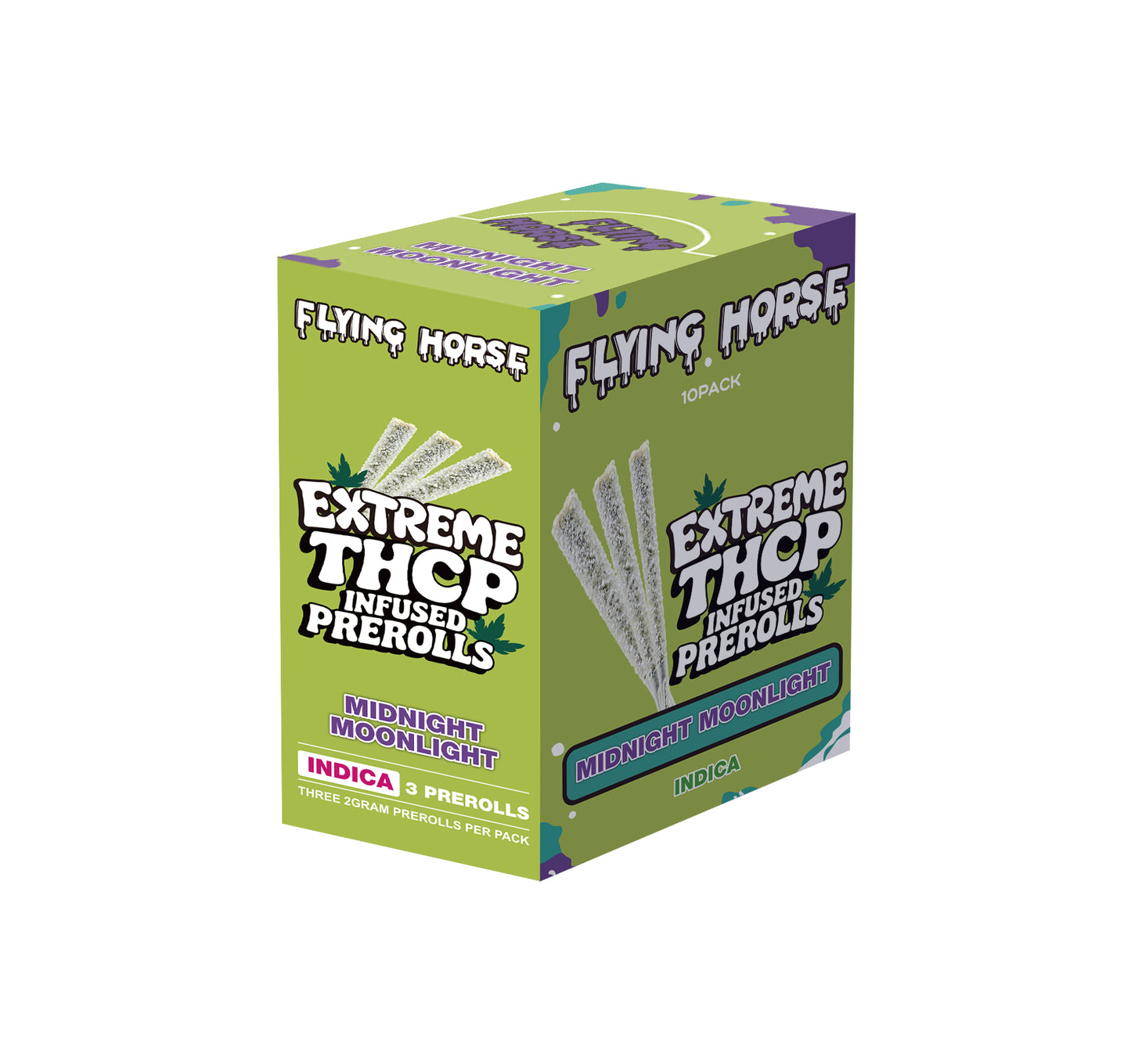 FLYING HORSE EXTREME THCP INFUSED PREROLLS 3CT/10CT/BX