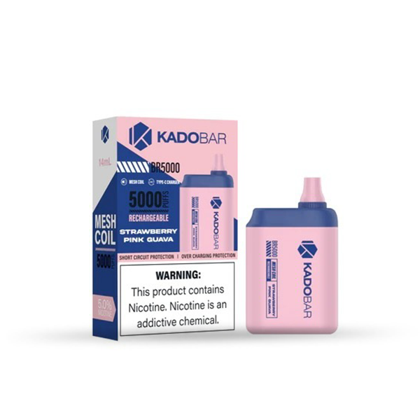 KADOBAR DISPOSABLE 5000 PUFFS 5CT/BX