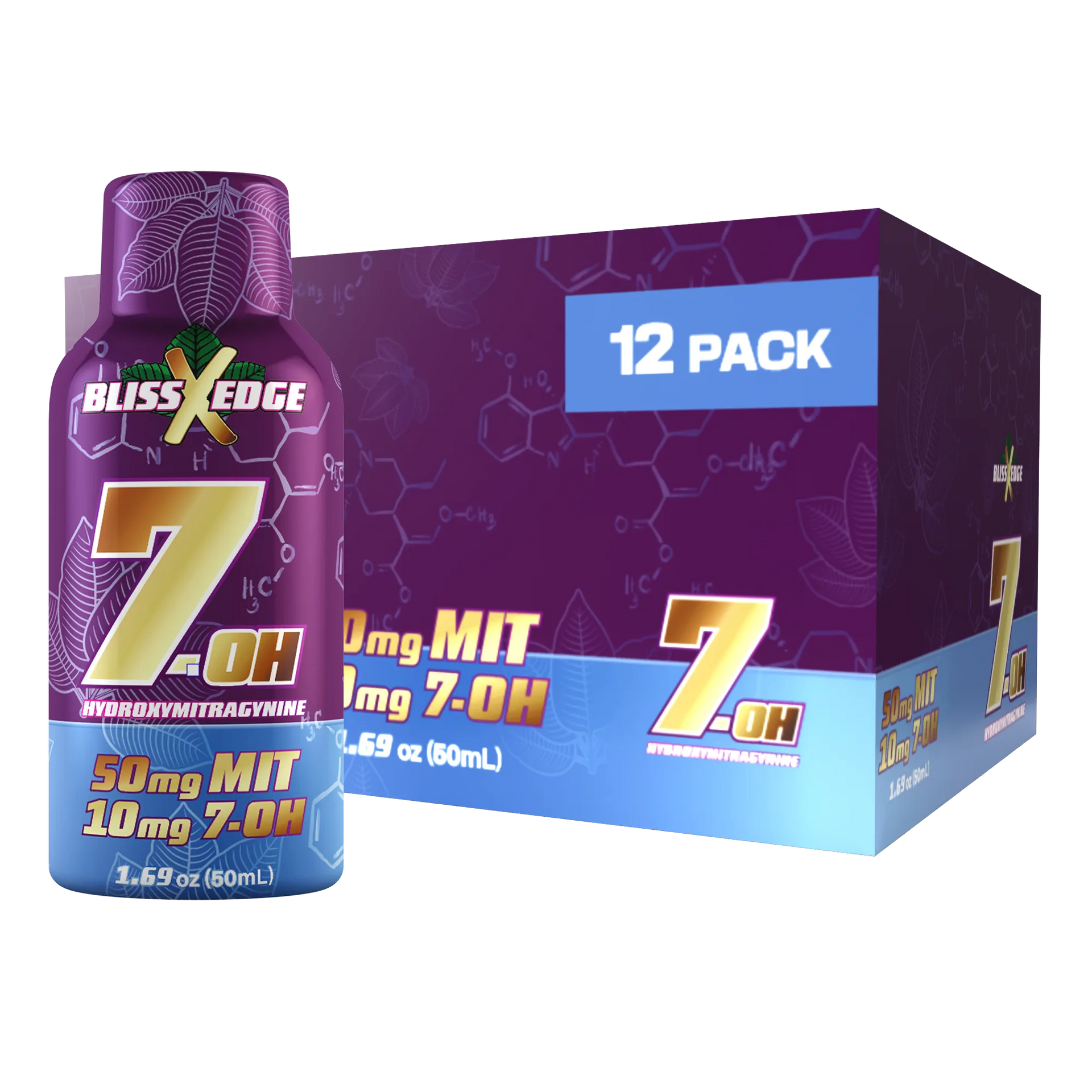 BLISS EDGE 7-OH 1.69OZ SHOT 12CT/BX – AMS Distribution