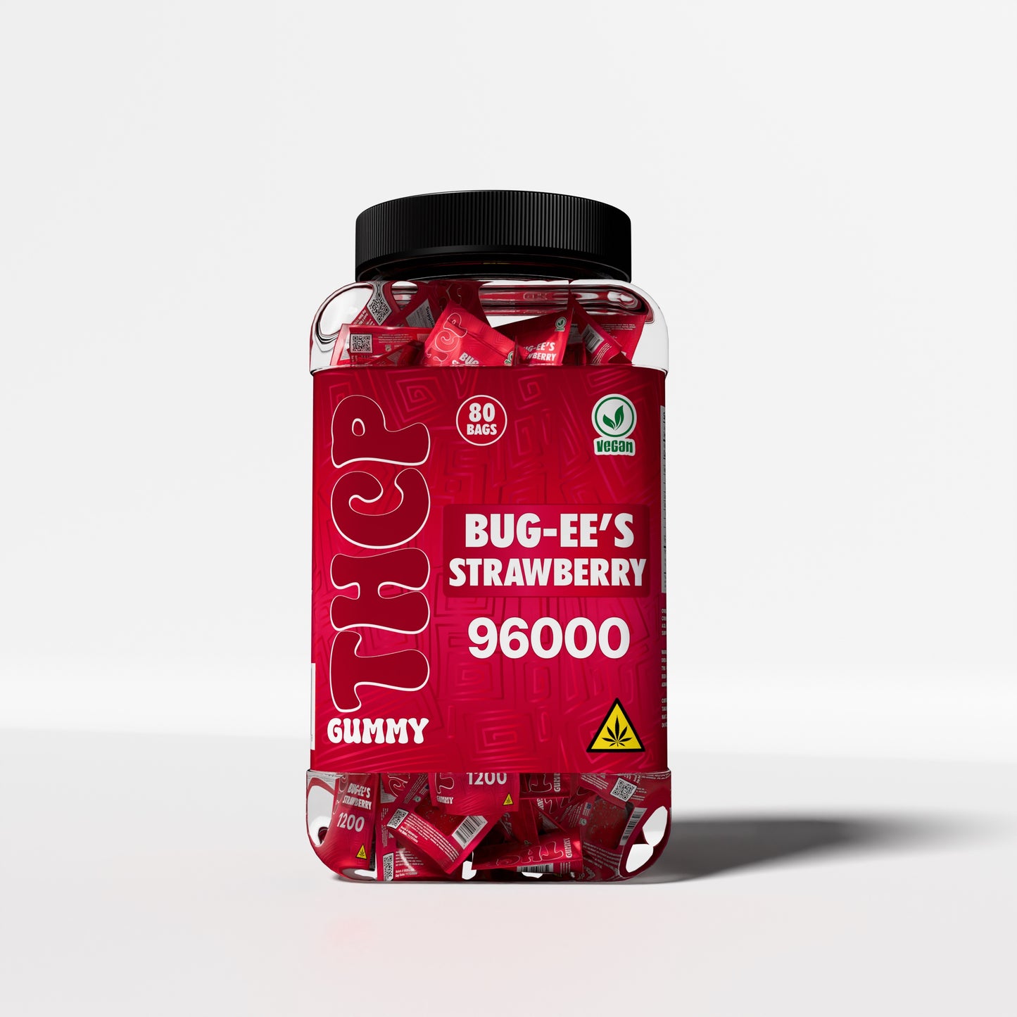 BUGEE'S GUMMIES THCP 96000 80CT/JAR