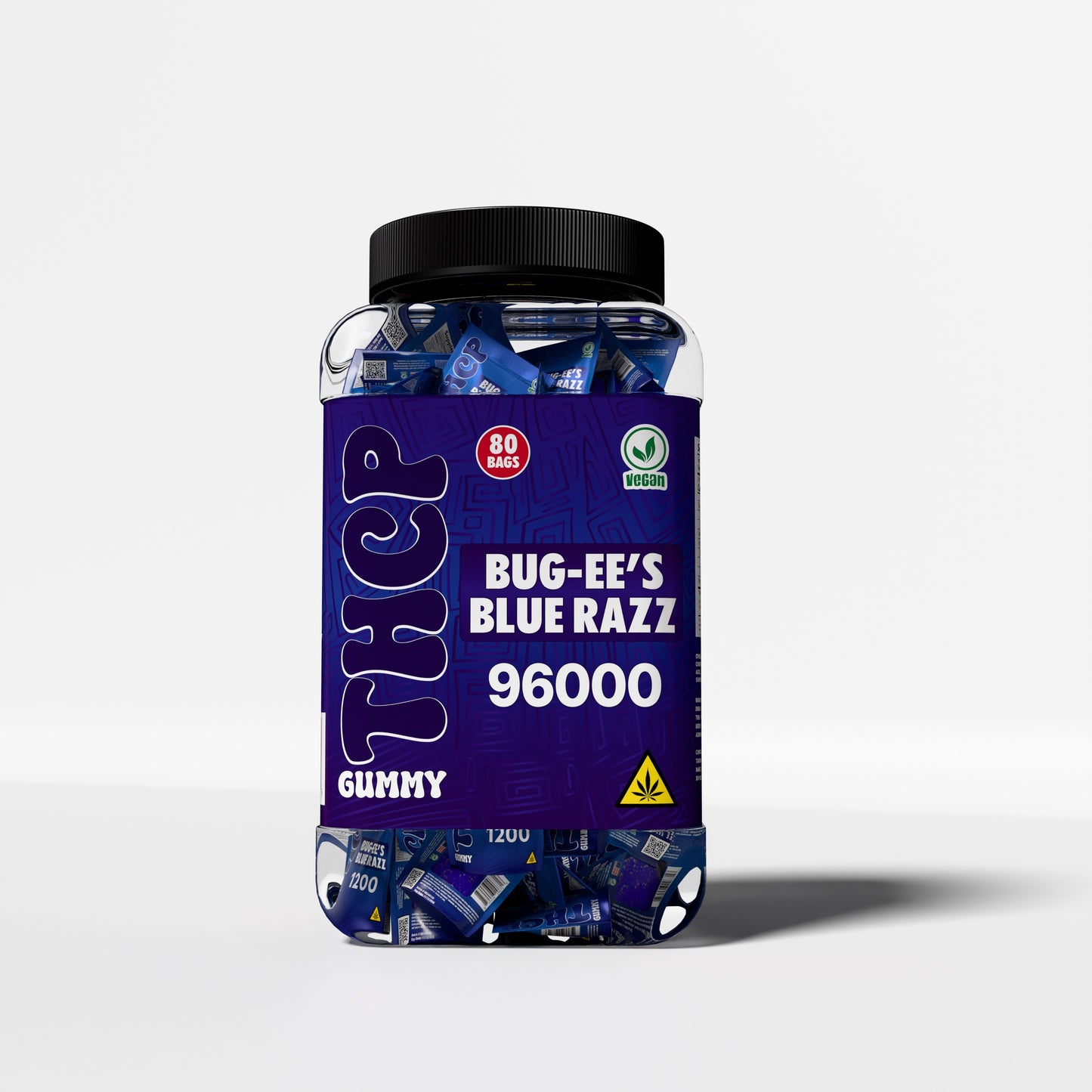 BUGEE'S GUMMIES THCP 96000 80CT/JAR