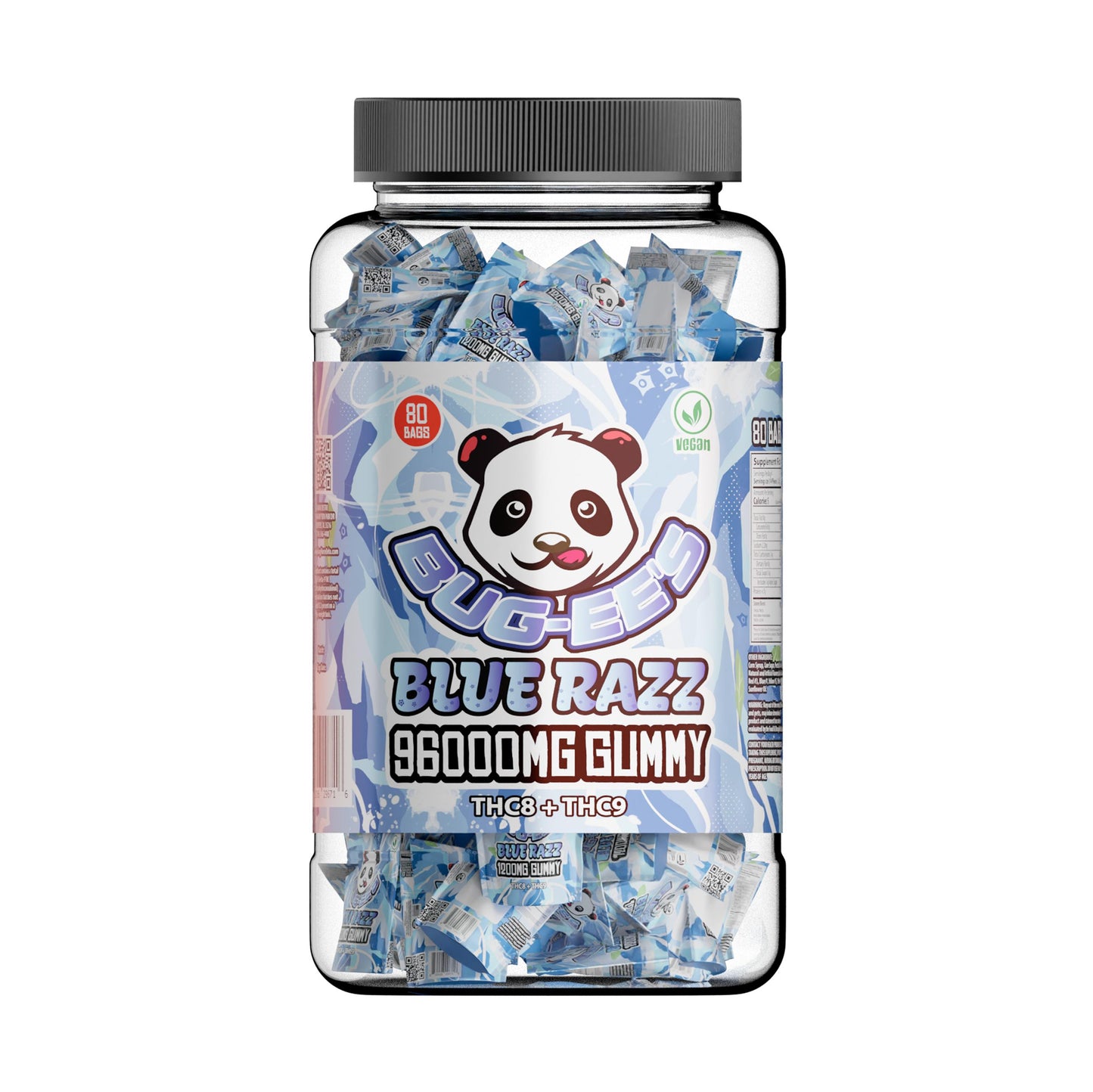 BUGEE'S GUMMIES 96000 80CT/JAR