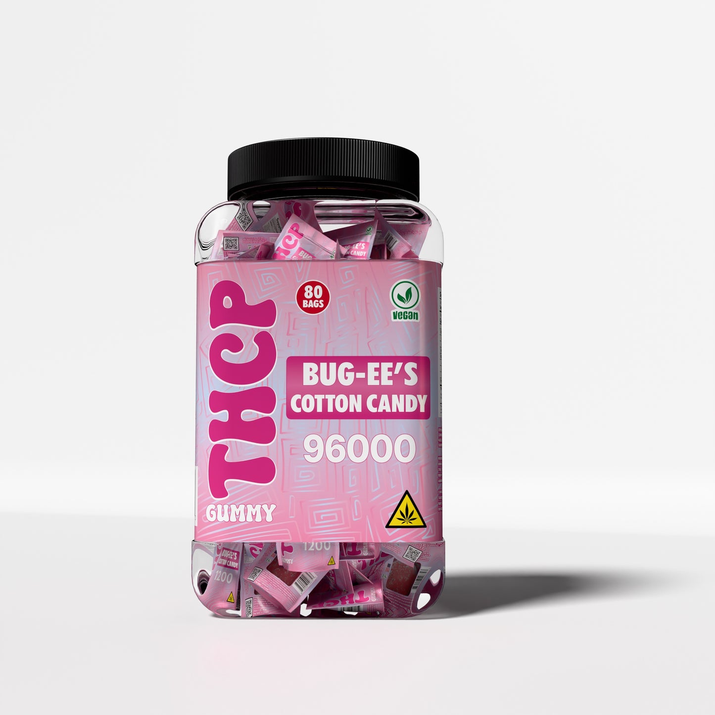 BUGEE'S GUMMIES THCP 96000 80CT/JAR