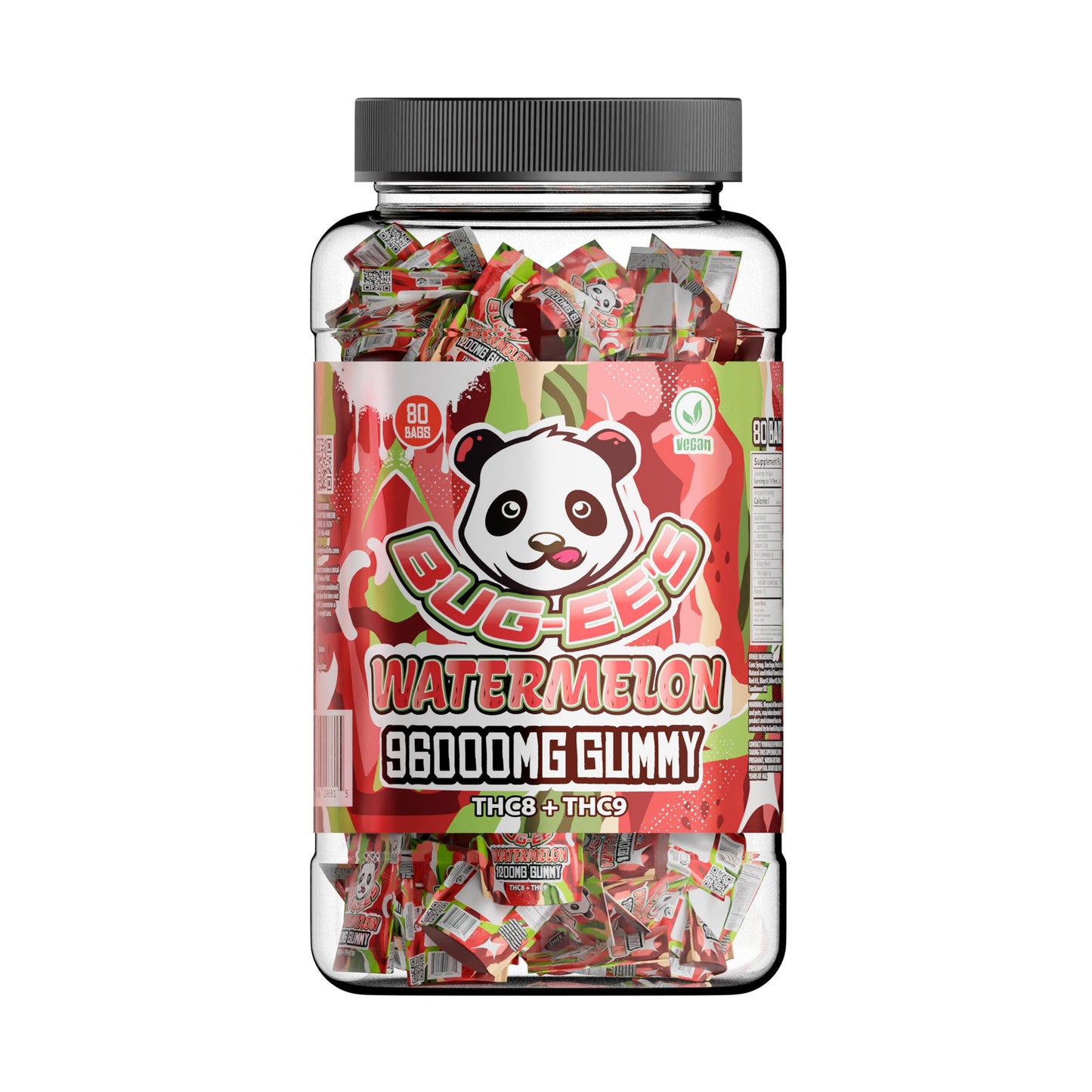 BUGEE'S GUMMIES 96000 80CT/JAR