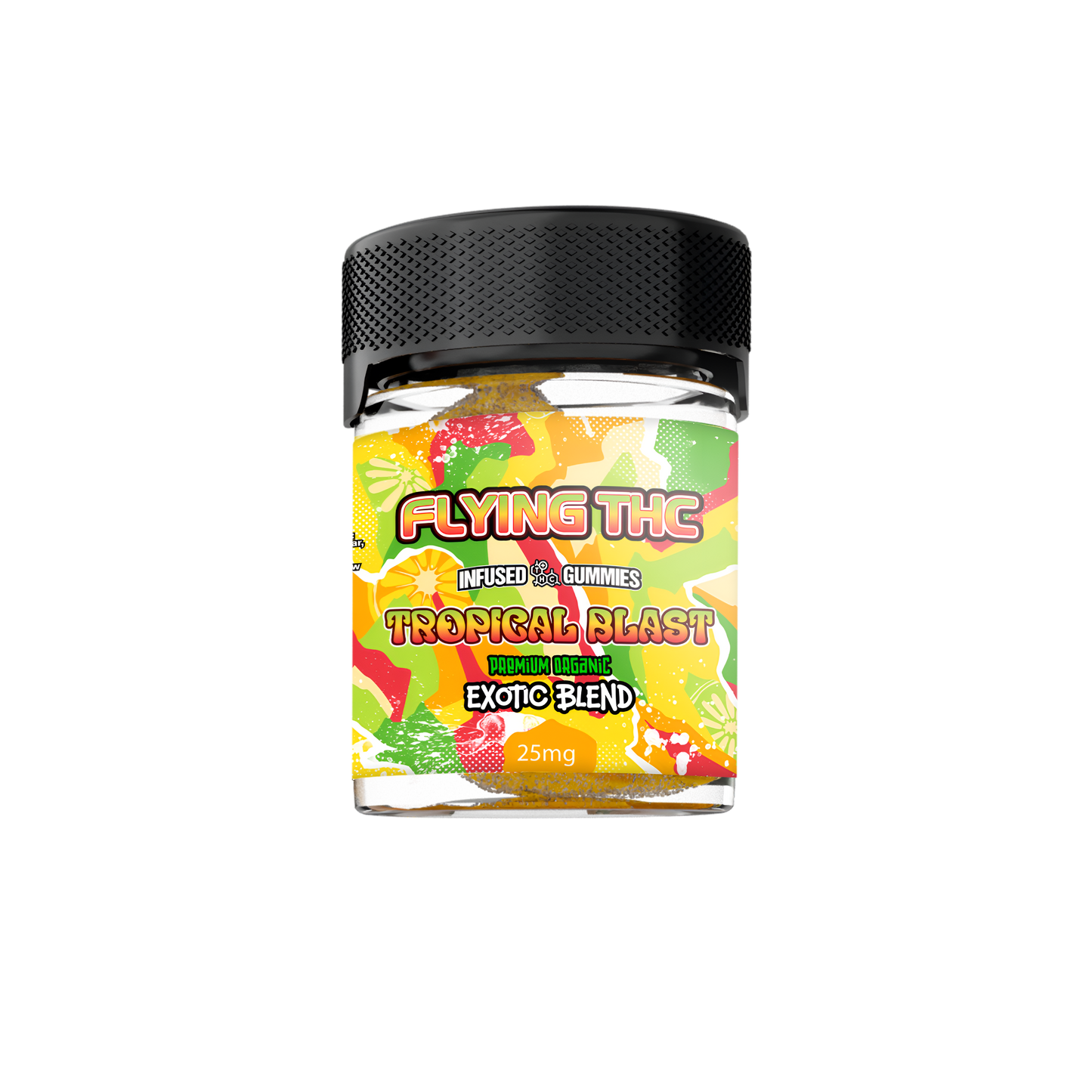 FLYING THC 25MG INFUSED GUMMIES 20CT/JAR