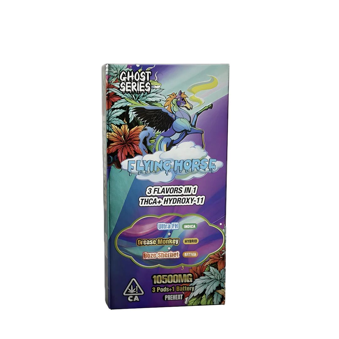 FLYING HORSE GHOST SERIES 10.5ML DISPOSABLE 5CT/BX