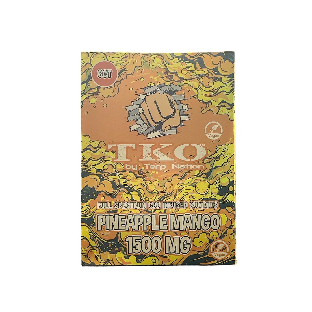 SMAK'D TKO 1500MG GUMMIES 6CT/BX