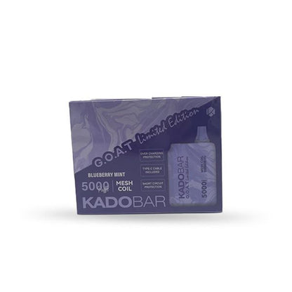 KADOBAR DISPOSABLE 5000 PUFFS 5CT/BX