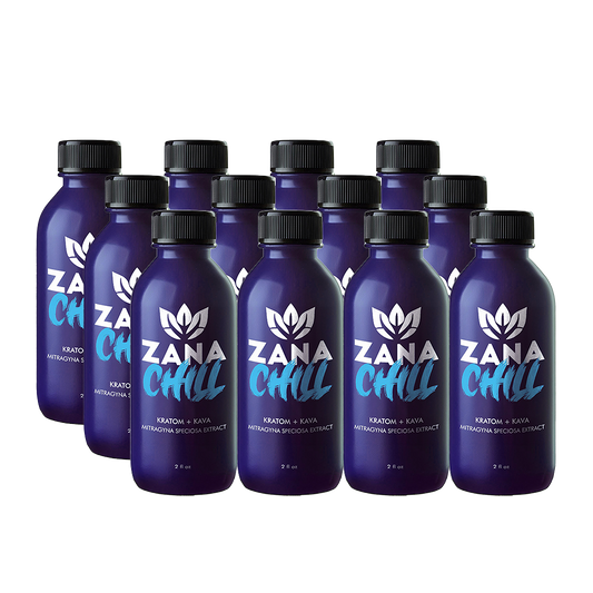 ZANA CHILL 60ML KRATOM + KAVA 12CT/BX