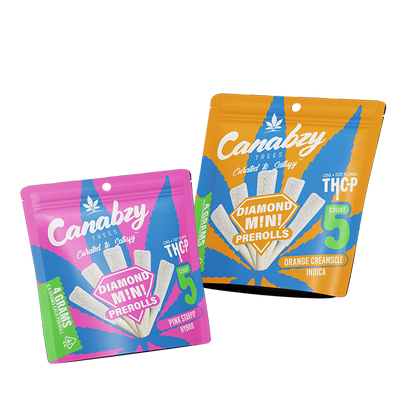 CANABZY 4GM MINI DIAMOND PREROLL 5CT/BX