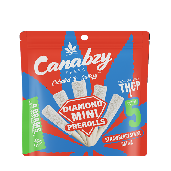 CANABZY 4GM MINI DIAMOND PREROLL 5CT/BX