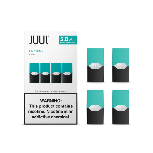 JUUL PODS MENTHOL (5%) 4PK