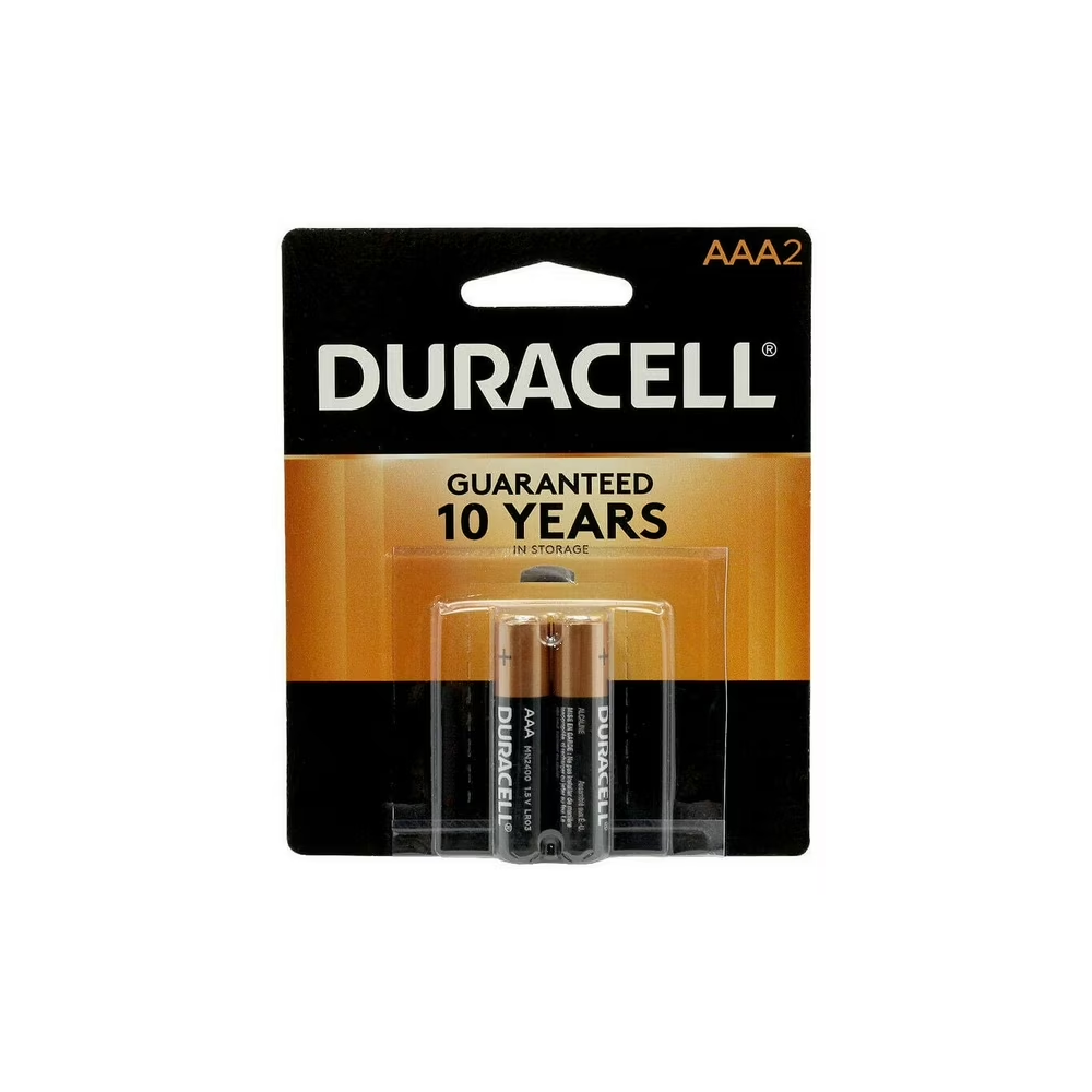 DURACELL AAA 2PK (18CT BOX)