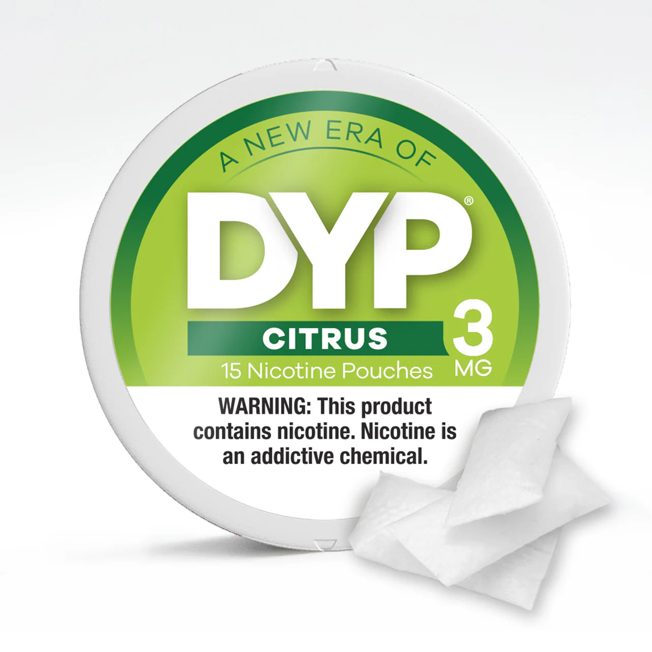 DYP 3MG NICOTINE POUCH 5CT