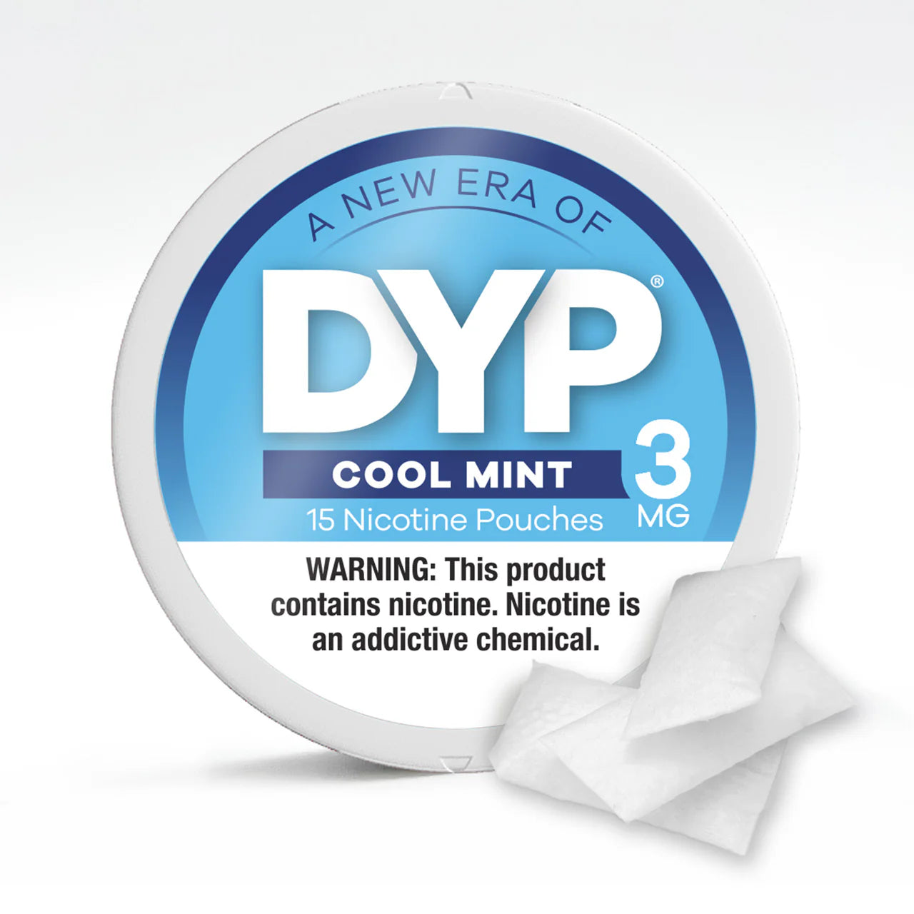 DYP 3MG NICOTINE POUCH 5CT