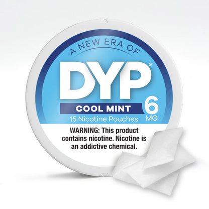 DYP 6MG NICOTINE POUCH 5CT