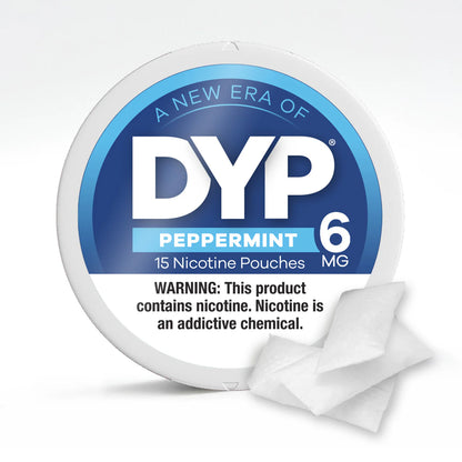 DYP 6MG NICOTINE POUCH 5CT