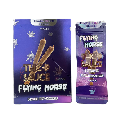 FLYING HORSE 2GM THCP SAUCE PREROLL 2CT/10CT/BX