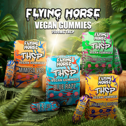 FLYING HORSE 1500MG THCP VEGAN GUMMIES 5CT/10CT/BX