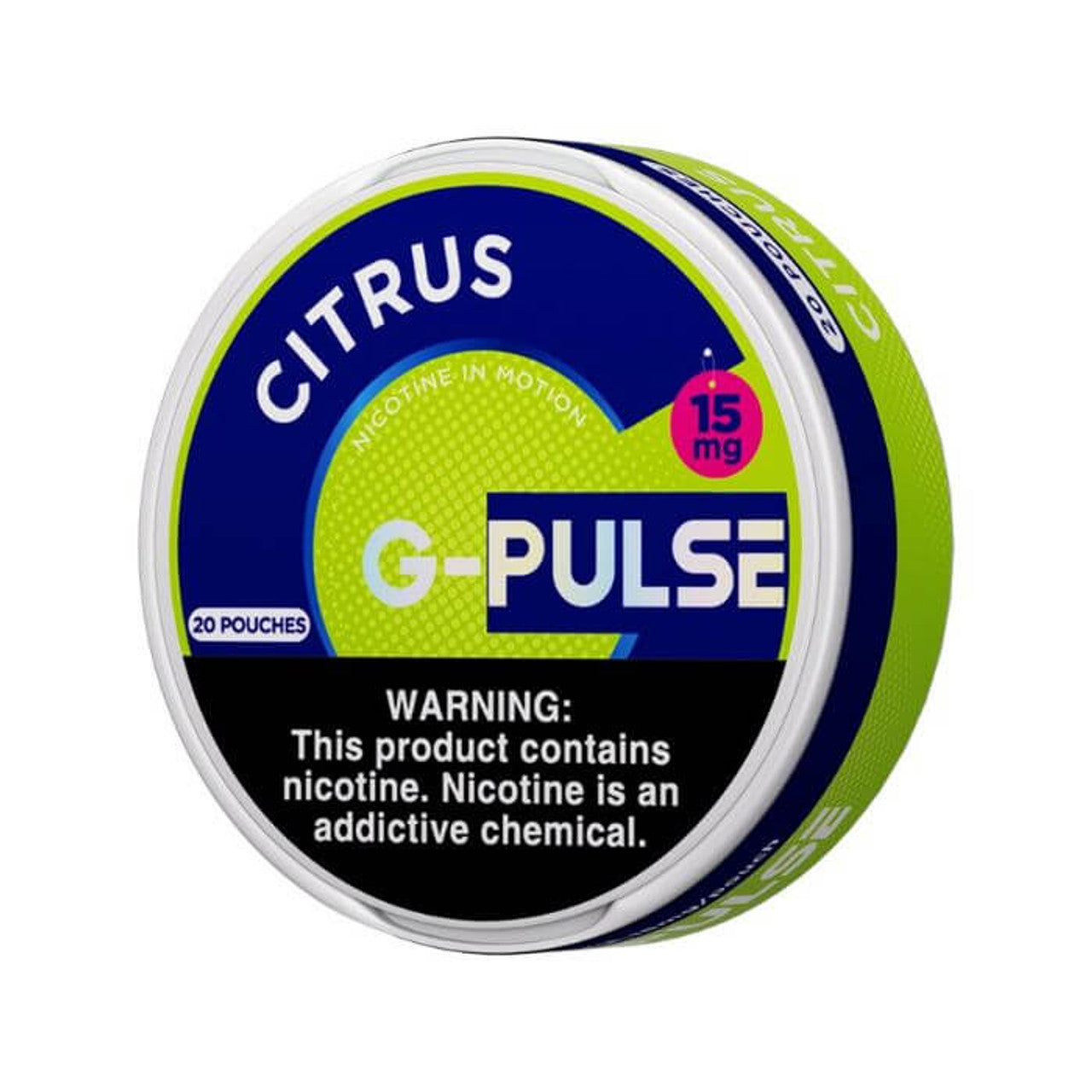 G PULSE 15MG NICOTINE POUCH 5CT/BX