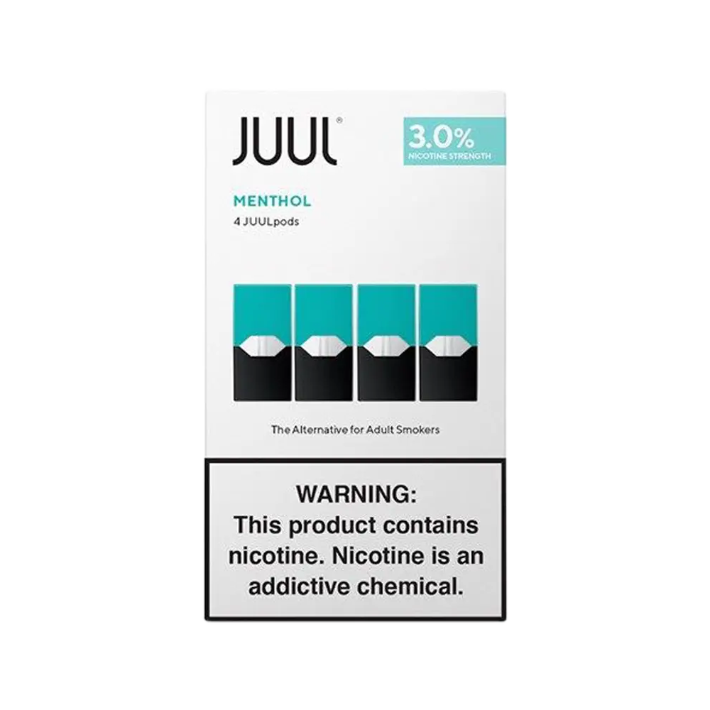 JUUL PODS MENTHOL (3%) 4PK