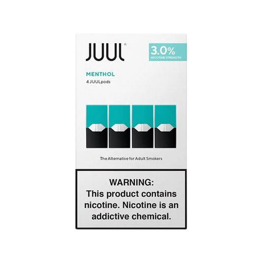 JUUL PODS MENTHOL (3%) 4PK