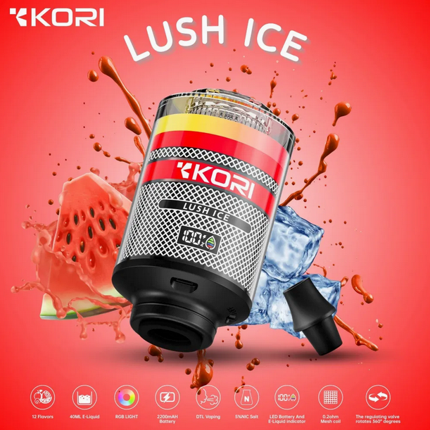 KORI E-HOOKAH 100K PUFFS 4CT/BOX