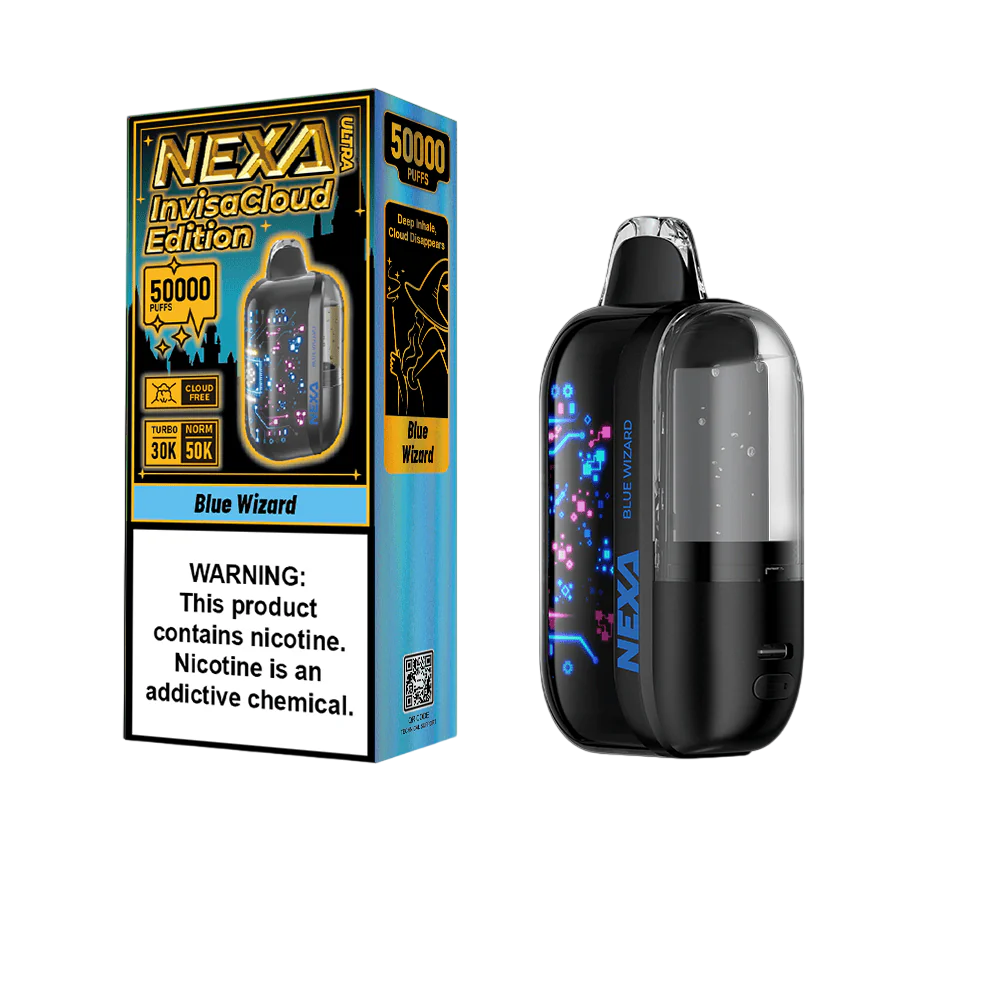 NEXA INVISACLOUD 50000PUFFS DISPOSABLE 5CT/BX