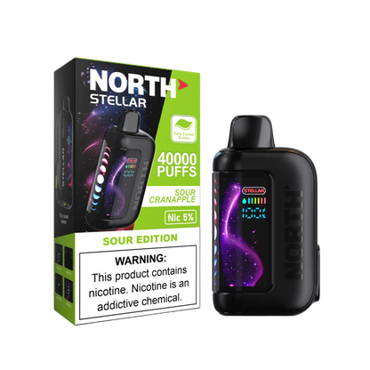 NORTH STELLAR 40000PUFFS DISPOSABLE 5CT/BX