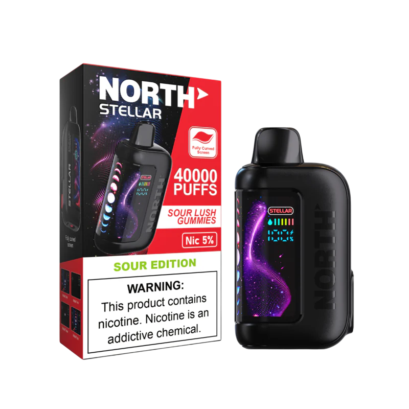 NORTH STELLAR 40000PUFFS DISPOSABLE 5CT/BX