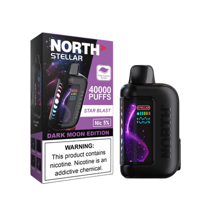 NORTH STELLAR 40000PUFFS DISPOSABLE 5CT/BX