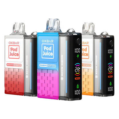 OXBAR POD JUICE 30K PUFFS DISP. 5CT/BX